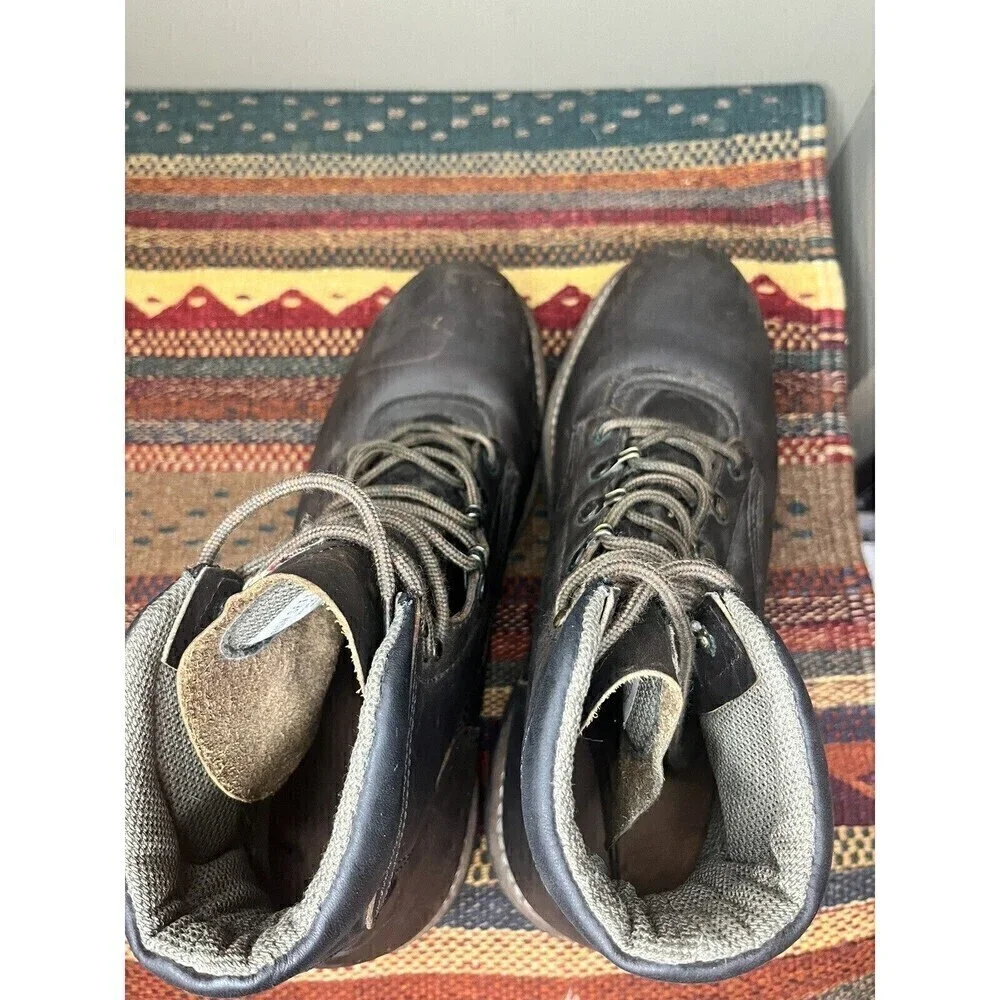 Irish Setter Redwing Made In USA 8600 Leather Safety Toe Work Boot Mens 11D